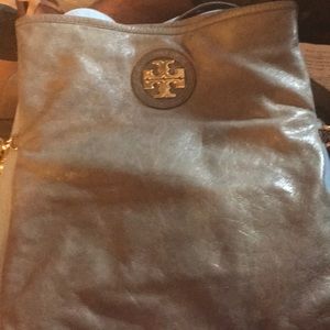 Tory Burch Crossbody Grey Adjustable Bag